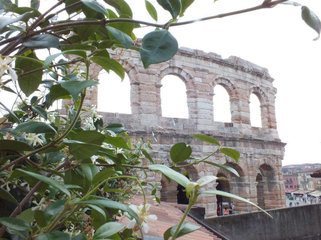 Apartamento La Terrazza Sull'Arena Verona Habitación foto