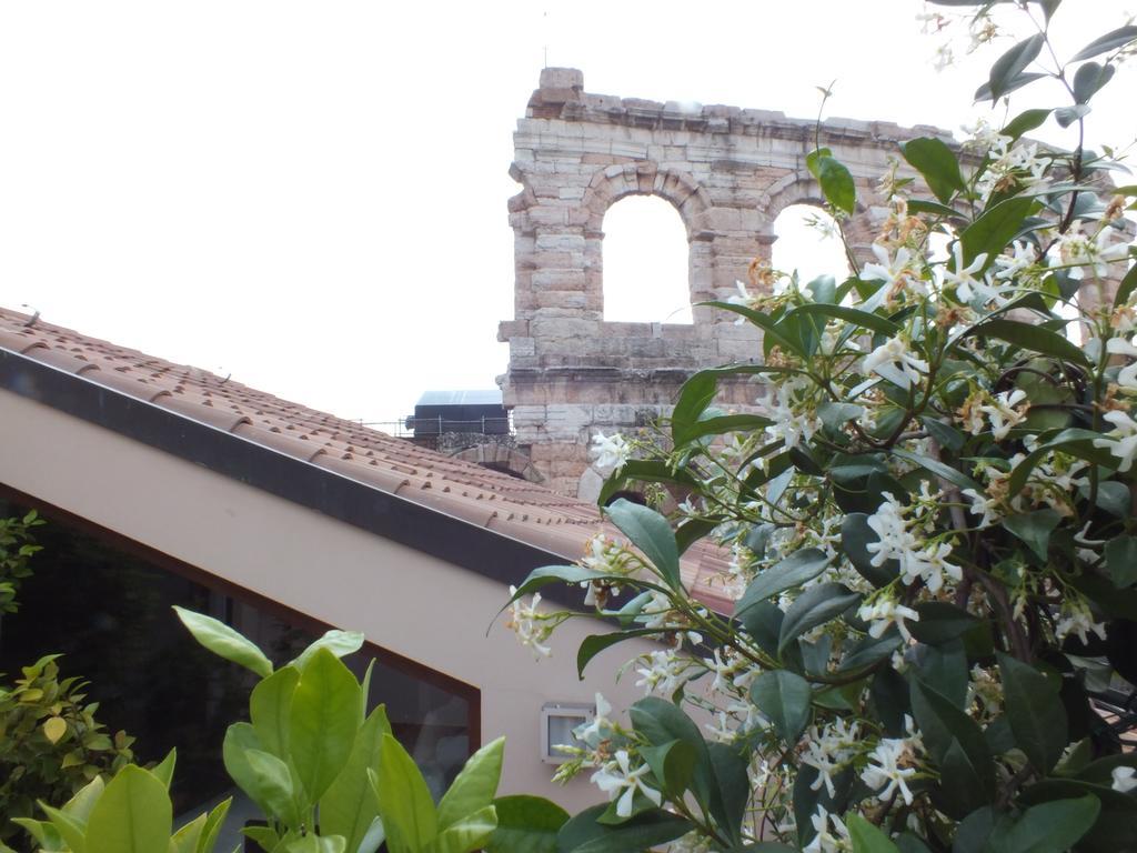 Apartamento La Terrazza Sull'Arena Verona Habitación foto